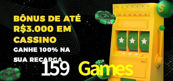159 Games melhor bônus de depósito