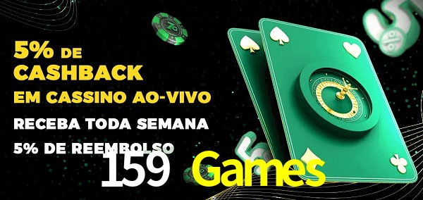 Promoções do cassino ao Vivo 159 Games