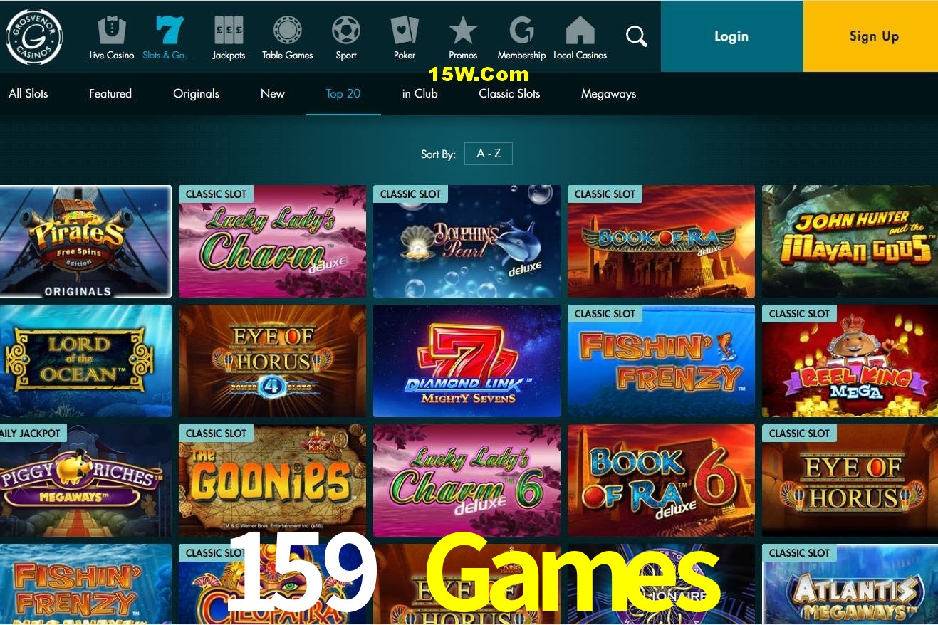 Game Providers 159 Games